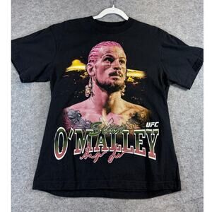 UFC Sean O'Malley Suga Sweet To Watch MMA Shirt Mens Small Black Fighter Merch